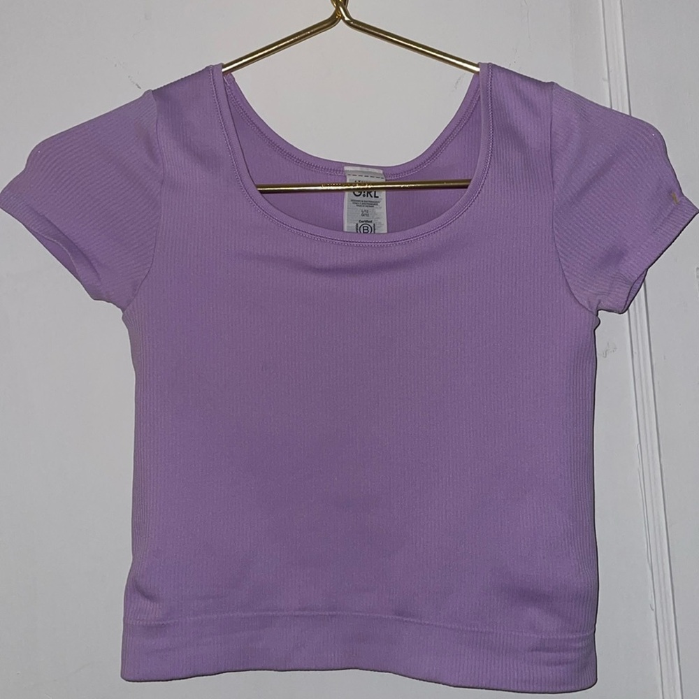 Athleta Crop Tee | L/12